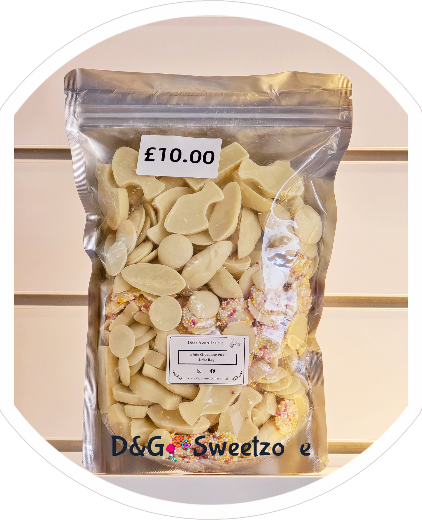 White Chocolate Pick N Mix Pouch