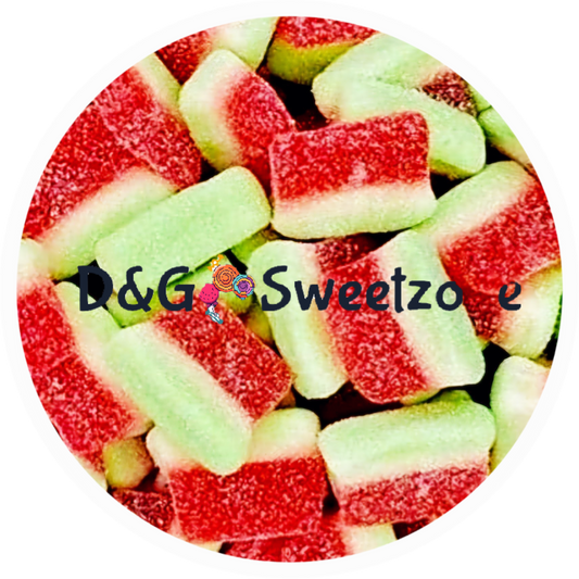 Fizzy watermelon slices